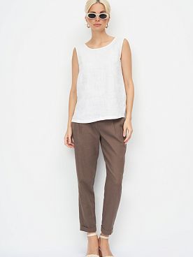 брюки льняные