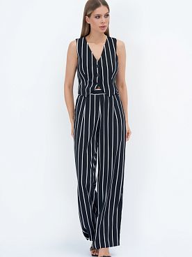 Жилет женский в полоску