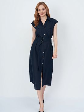 Платье льняное