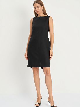 Платье льняное midi 