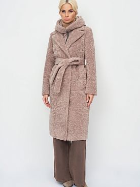 Шубка со съёмным капюшоном