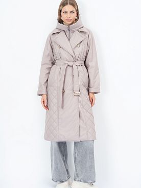 Пальто плащевое 