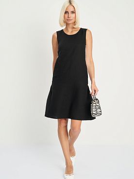 Платье льняное midi 