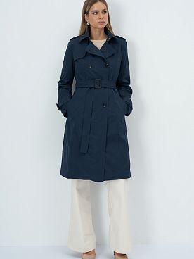 Пальто плащевое 