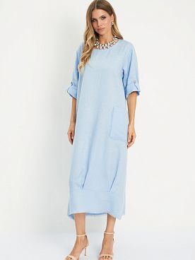 Платье льняное