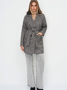 пальто твидовое