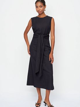 Платье льняное