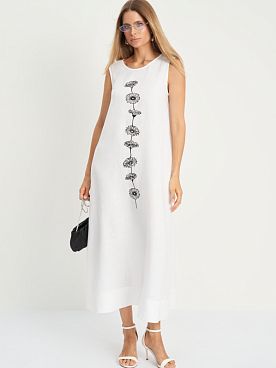 Платье льняное