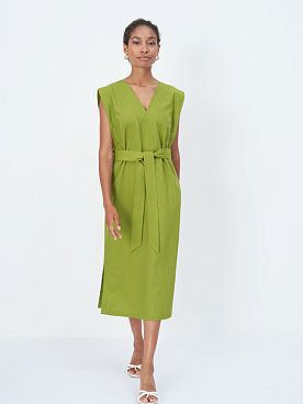 Платье льняное