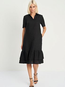 Платье льняное