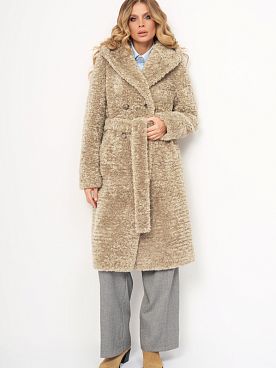 эко шуба с капюшоном