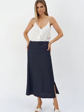 юбка льняная