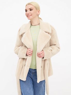 Пальто-пиджак меховое