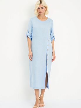 Платье льняное