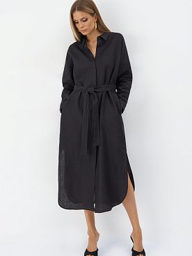 Платье льняное