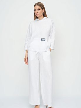 блузка льняная